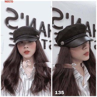 Nón Beret Mỏ Da Cực Ngầu VIDEO THẬT 100%