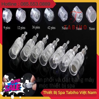 1 Đầu máy lăn Kim Tri Sẹo , Cấy Tảo Phấn , Cấy Nano Cho Máy MYM , DR PEN M5