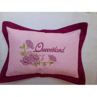 (RẺ VÔ ĐỊCH)  Áo gối thiêu vi tính chần gòn cao cấp 40x60.