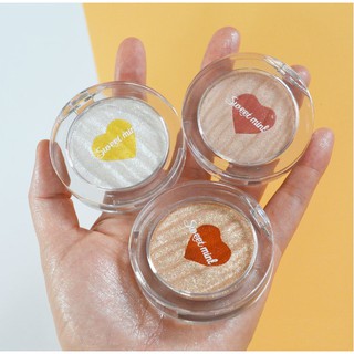 Phấn Bắt Sáng Kiêm Phấn Má Sweet Mint Heart In Box
