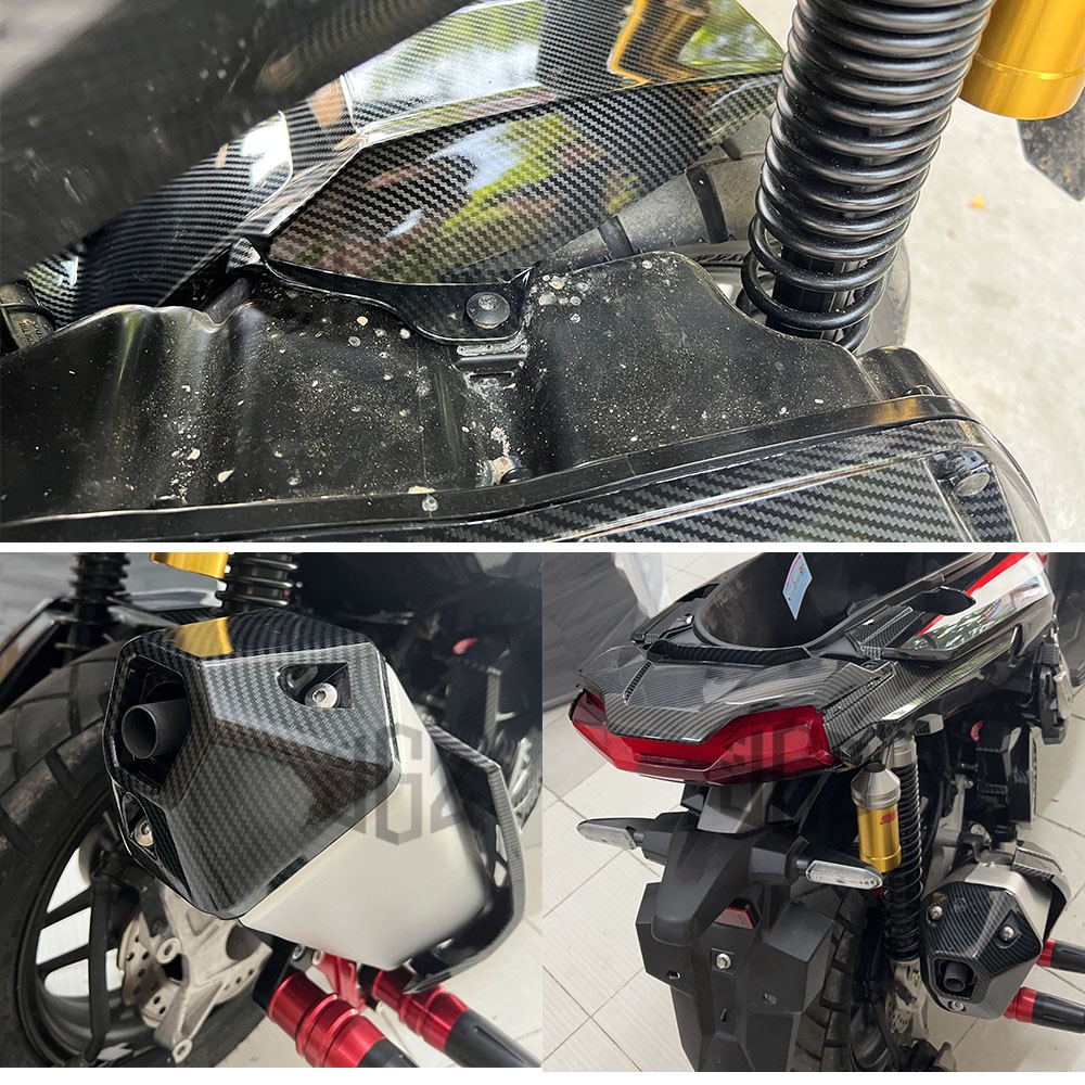 FENDER Tấm Chắn Bùn Bằng Sợi CARBON Bảo Vệ Toàn Diện Cho Xe HONDA ADV / ADV150