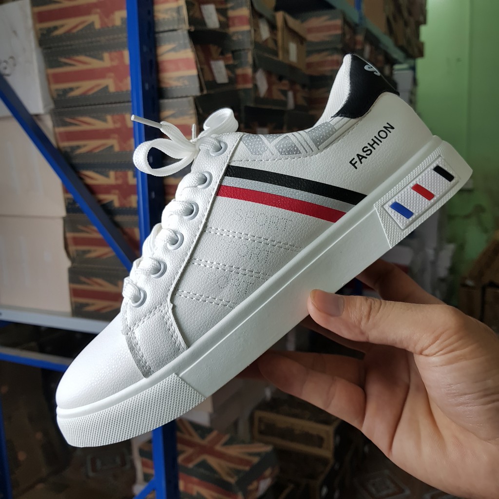 Giày nam Hàn Quốc phối mầu xu hướng 2021 BH23