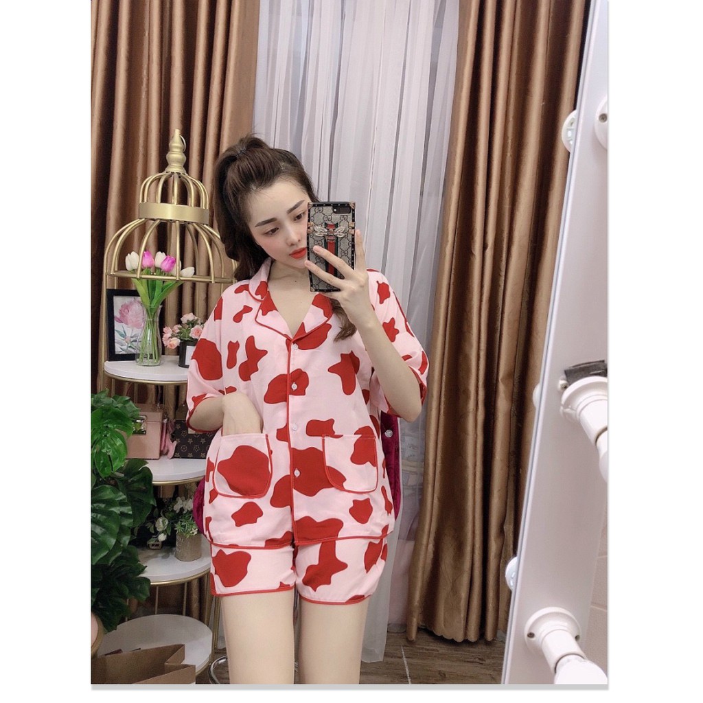 SÉT BỘ ĐÙI NỮ LOANG BÒ CHẤT MỊN MÁT MẶC HÈ CỰC TEEN