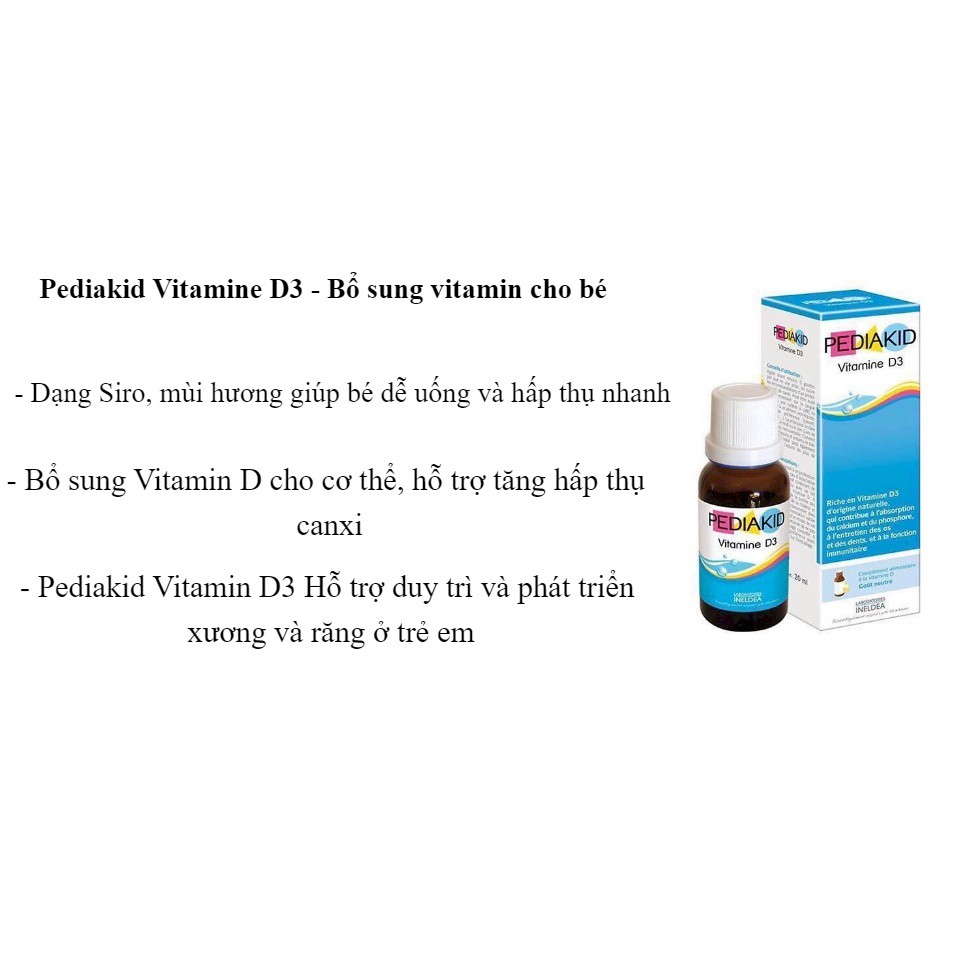 pediakid vitamin D3 hàng công ty | BigBuy360 - bigbuy360.vn