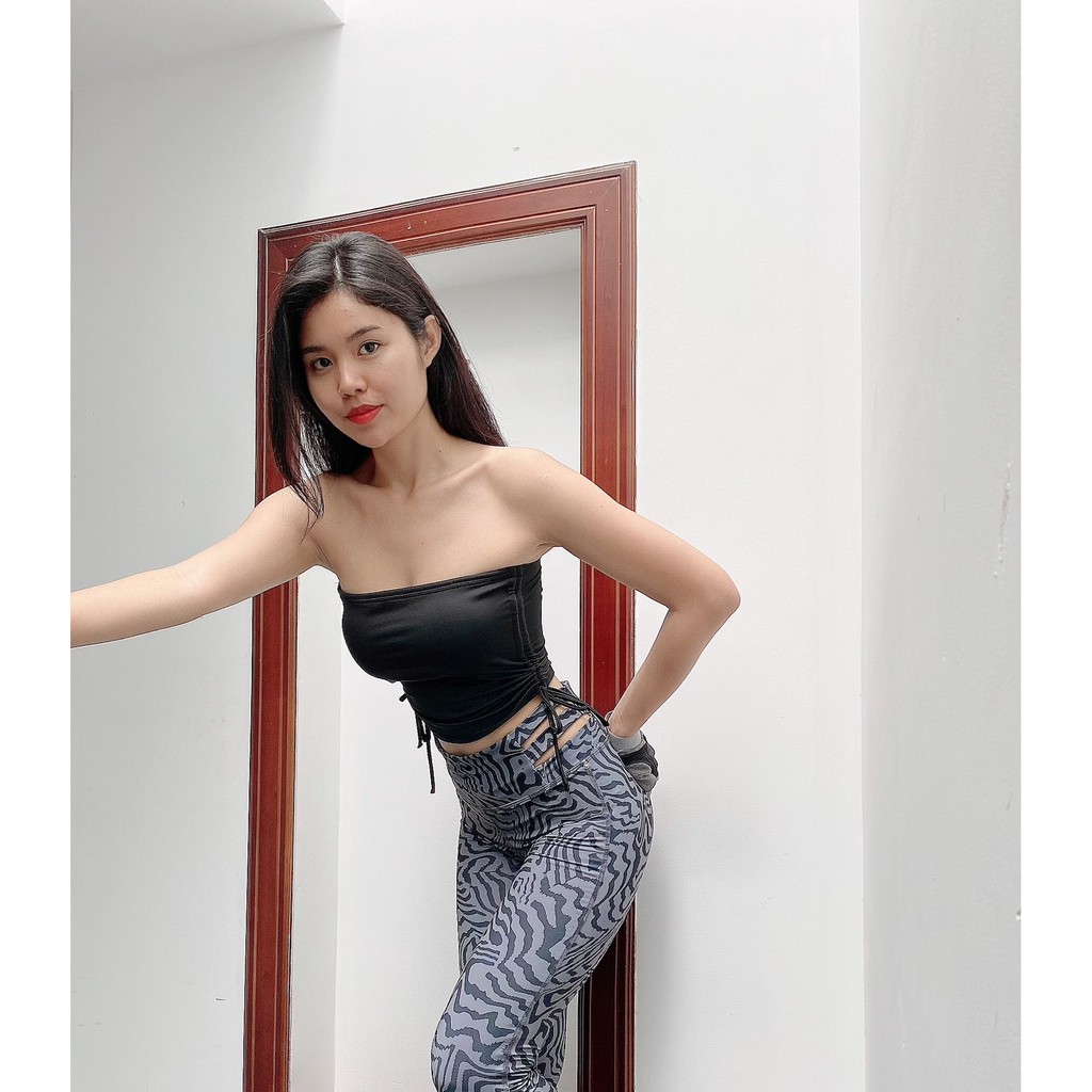 Áo Ống Rút Dây có khe nhét mút ngực