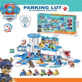 Bộ lắp ráp mô hình bãi đậu xe của những chú chó cứu hộ Paw patrol