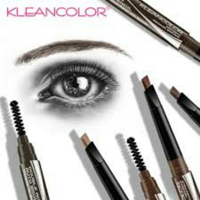 Chì kẻ mày Kleancolor Double Action Auto Eyebrow Pencil