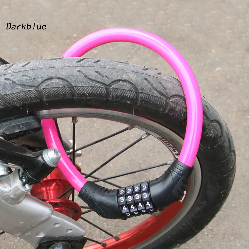 Dây khóa xe đạp mật khẩu 4 số