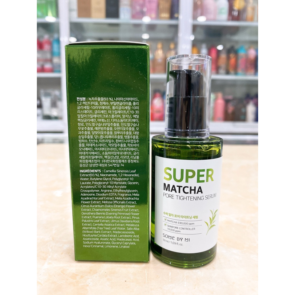 Tinh Chất Dưỡng Da Some By Mi Super Matcha Pore Tightening Serum Hàn Quốc 50ml