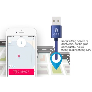 Cáp dữ liệu định vị GPS Joway qua bluetooth