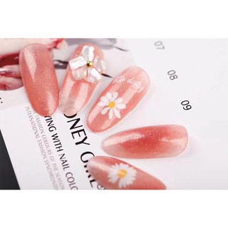 Sticker nails hoa cúc - hình dán móng 3D