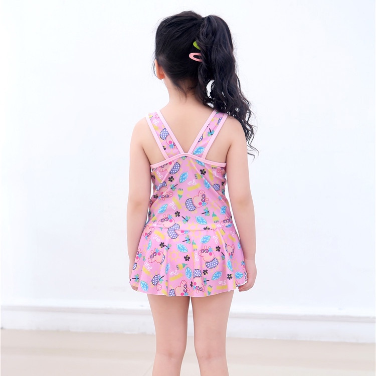 Đồ bơi trẻ em cho bé gái vải co giãn 4 chiều thoáng mát cao cấp mã S027