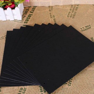 Giấy cứng bìa đen (A4)