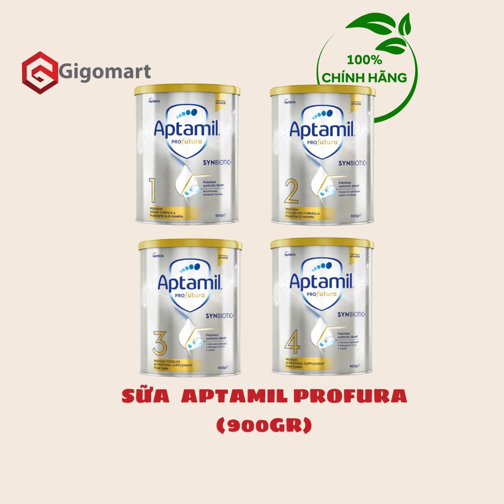 SỮA APTAMIL ÚC SỐ 1,2,3,4 LON 900 GRAM