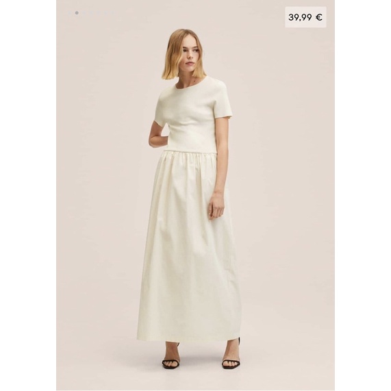 Váy đầm Mango maxi auth
