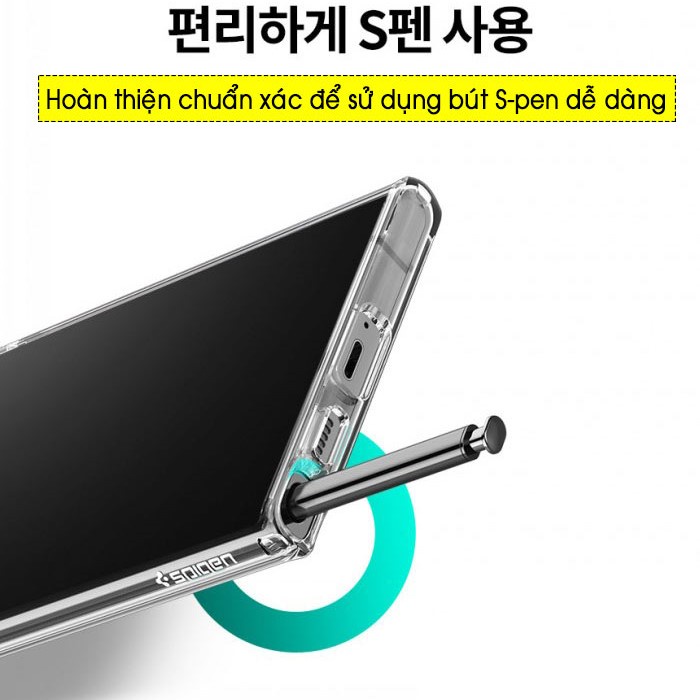 Ốp lưng Samsung Galaxy S22 Ultra Spigen Ultra Hybrid S - Hàng Chính Hãng