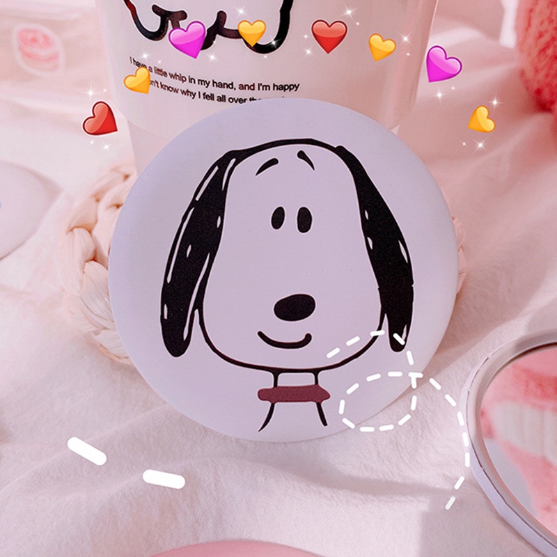 Gương Trang Điểm Mini Hình Tròn Nhỏ Gọn Dễ Thương Cho Bạn Gái