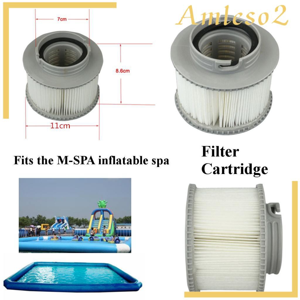 [AMLESO2] Filter Cartridges Strainer for MSPA All Models Hot Tub Spas Swimming Pool