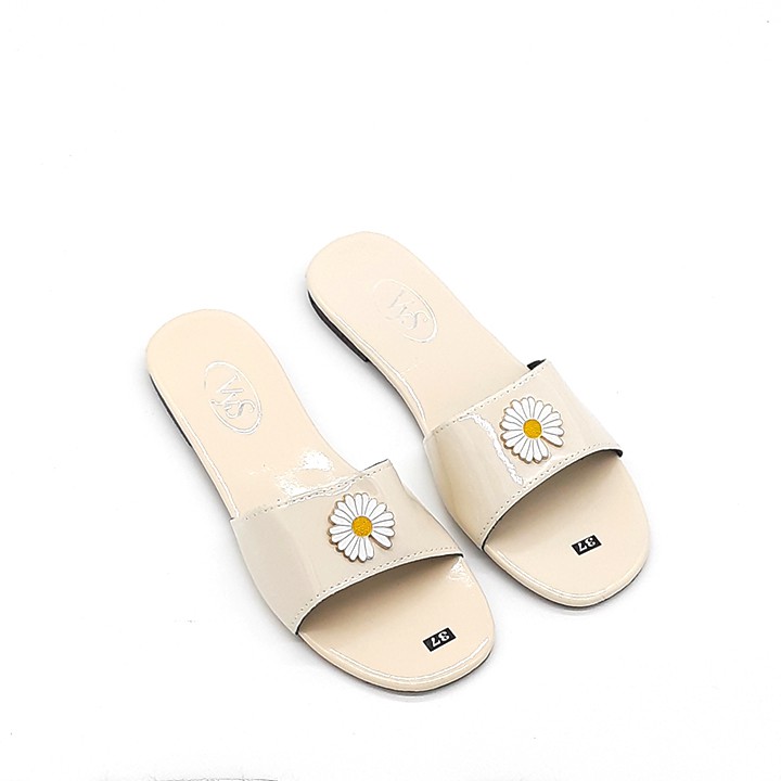 Dép lê bệt nữ quai ngang đơn giản hoa cúc xinh xắn thời trang cao cấp VYS TA6211 (Nhiều Màu)