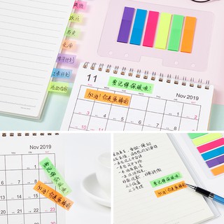 Note 6 Màu / 10 Màu Phân Trang - Sticky Note BAOKE