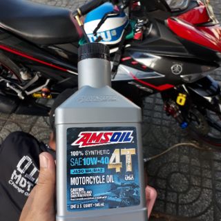 Combo 2 chai Amsoil 4T 10w40