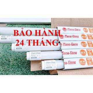 [HOT] #4 Bộ Máng, Bóng Đèn Led Tuýp Rạng Đông 20W 1m2 1,2m - 0,6m 6 tấc 60cm màu Trắng (Chính Hãng)