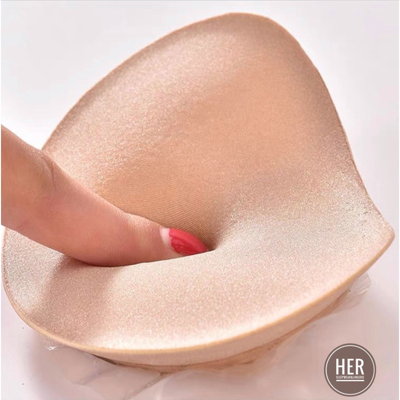 Miếng Dán Áo Lót, Áo Bơi Độn Nâng Ngực Sillicon Hình Trái Tim Siêu Dính, Bám - Push Up