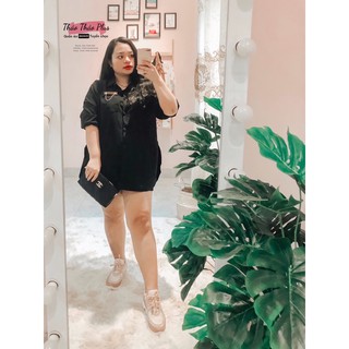 SƠ MI TRẮNG ĐEN TAG XÍCH