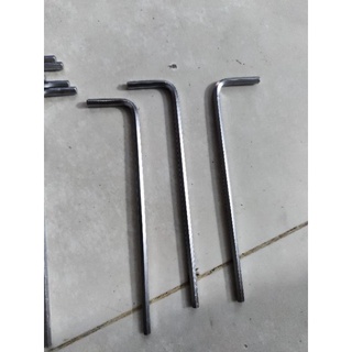 5 cây lục giác lẻ size 2mm đến 10mm,size lớn 3 cây