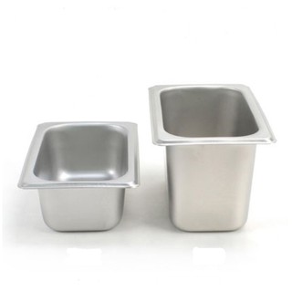 Khay Inox G/N 1/9 Đựng Thực Phẩm