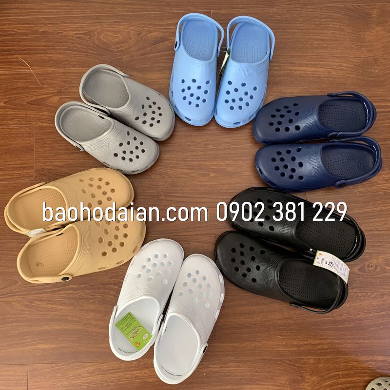 Dép sục nhựa EVA siêu nhẹ đi phòng sạch, bệnh viện VAC SHA001