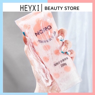 Kem tẩy da chết body đào Noro 200g dạng tuýp nội địa trung Peach Clear Body Scrub