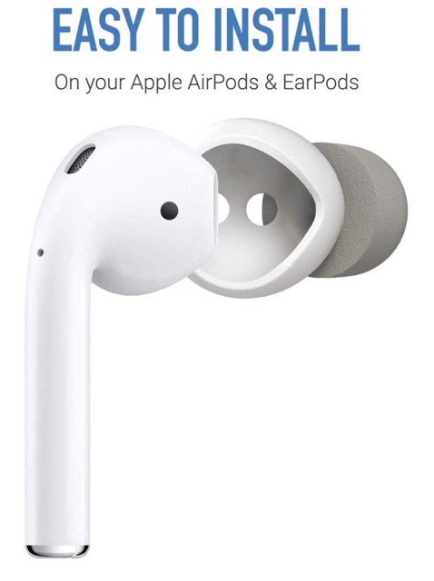 Tips comply cho tai nghe apple airpod ( 1 cặp )