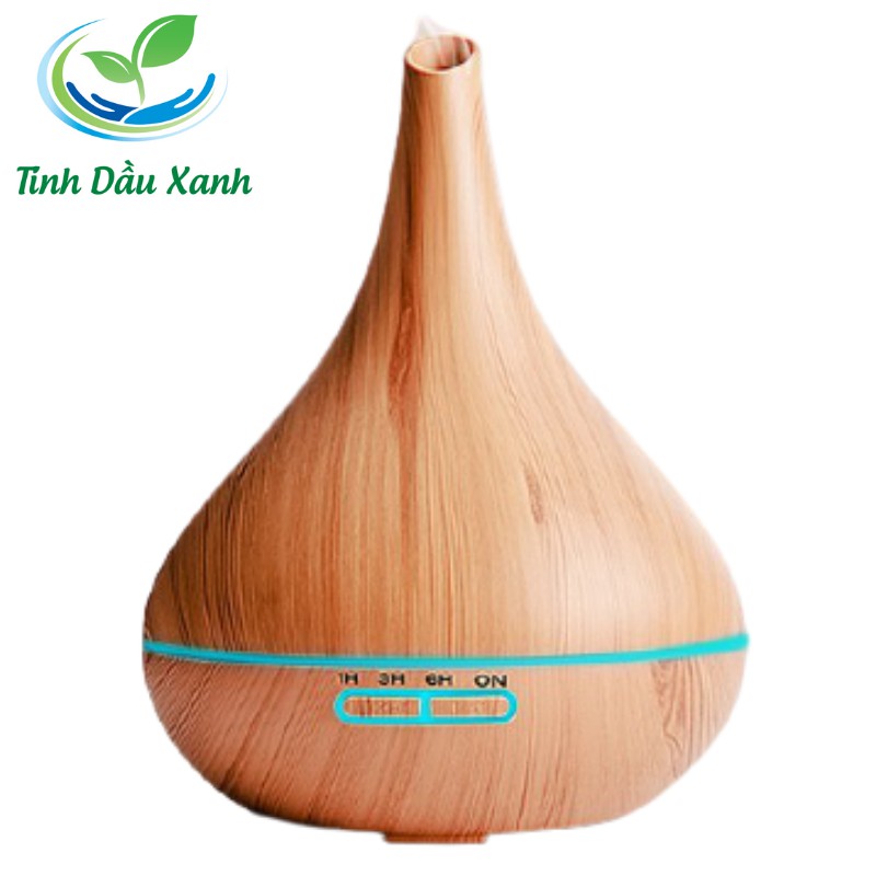 Máy xông tinh dầu Tinh dầu Xanh dáng Hồ lô  giúp khuếch tán tinh dầu tặng tinh dầu 10ml