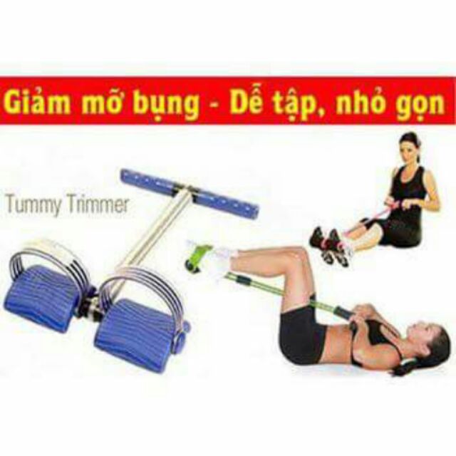 Dây tập thể dục lò xo giảm eo, tập cơ bụng cơ tay Tummy Trimmer