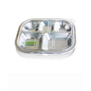 [CHÍNH HÃNG] Khay Ăn Inox Kim Hằng Trẻ Em và Người Lớn