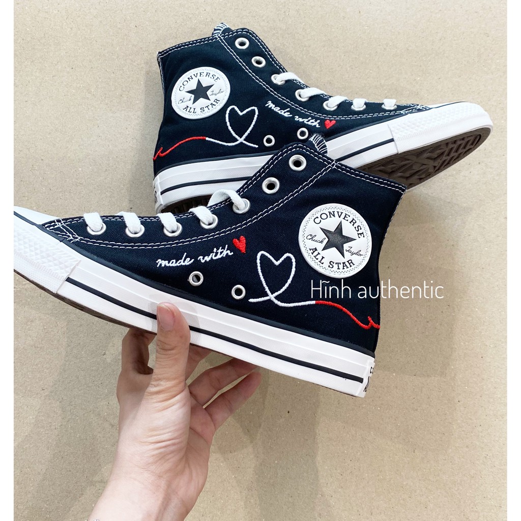 Giày Converse Classic Valentine's Đen 171158v