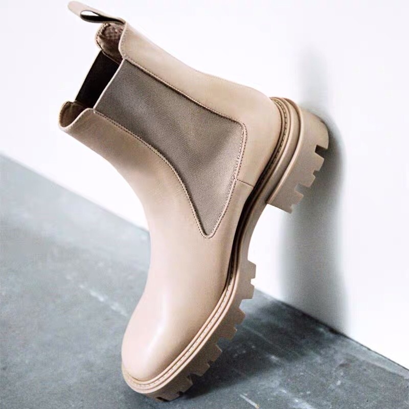 Ankle boots đế cao ZR