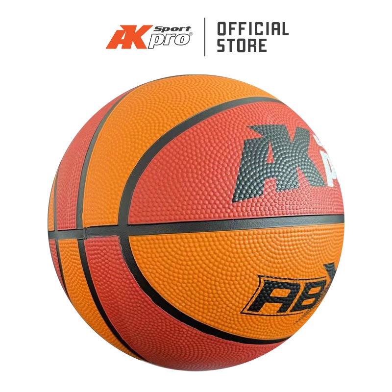 Bóng rổ Cao su AKpro ABX2 số 5, 6, 7 - Tặng kim bơm - Chính hãng