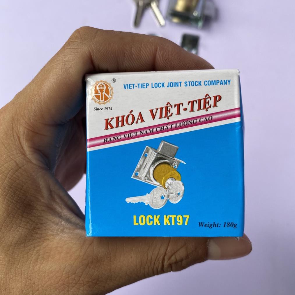 [CHÍNH HÃNG] Khoá tủ cao cấp Việt Tiệp KT97