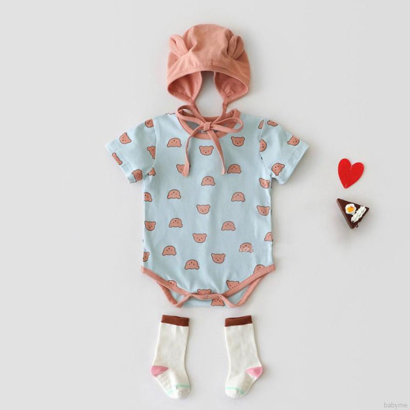 Áo Liền Quần + Nón Cho Bé Mới Sinh