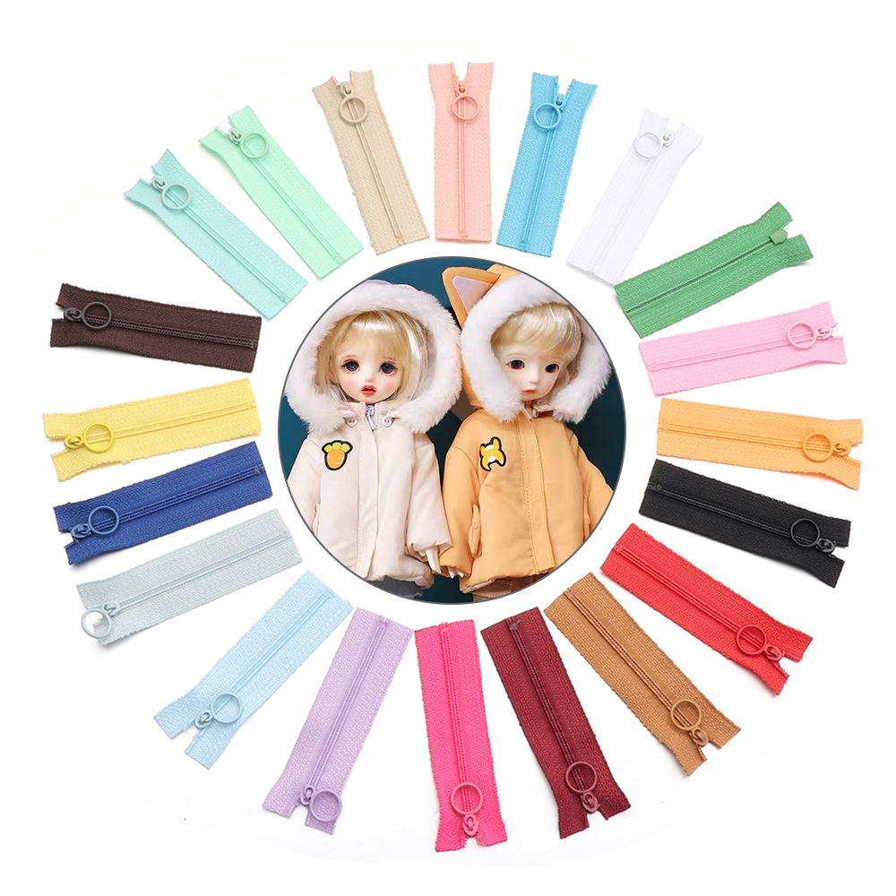 Set 5 Dây Kéo Mini 20 Màu Đầu Tròn Chất Lượng Cao Đa Ứng Dụng