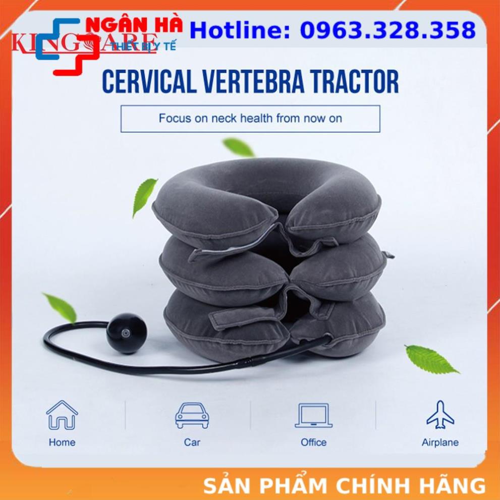 Đai hơi kéo giãn cổ điều trị đau mỏi cổ dh001