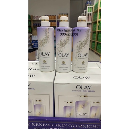 Sữa tắm OLAY RETINOL & VITAMIN B3