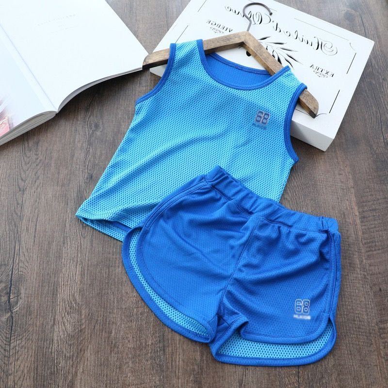 [Babycat] Hàng Có Sẵn Bộ Đồ Thể Thao Hai Mảnh Phong Cách Nhật Bản Hàn Quốc [Giảm Giá Nhanh Khô] Cho Bé Trai Và Bé Gái