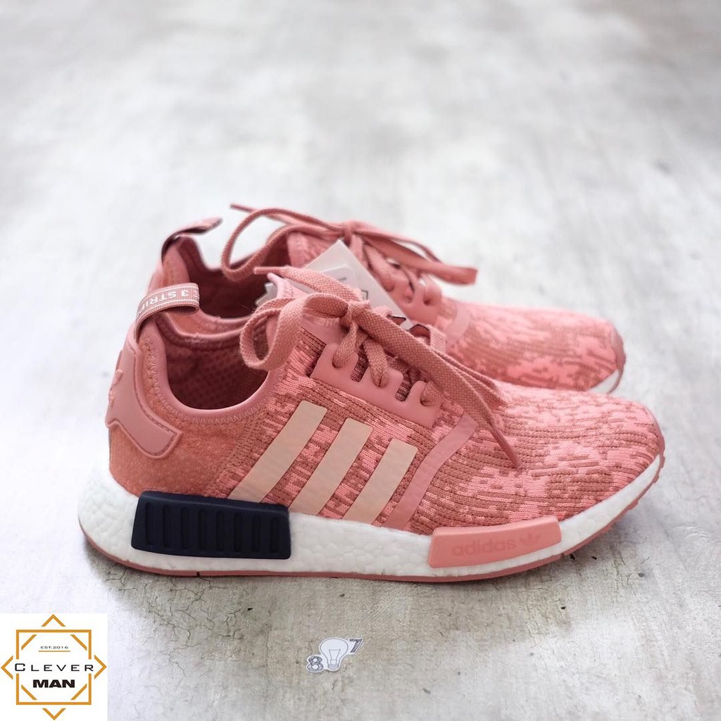 GIẦY đẹp (CÓ SẴN) giày thể thao NMD R1 Pink màu hồng đất hồng phấn giá tốt new hot