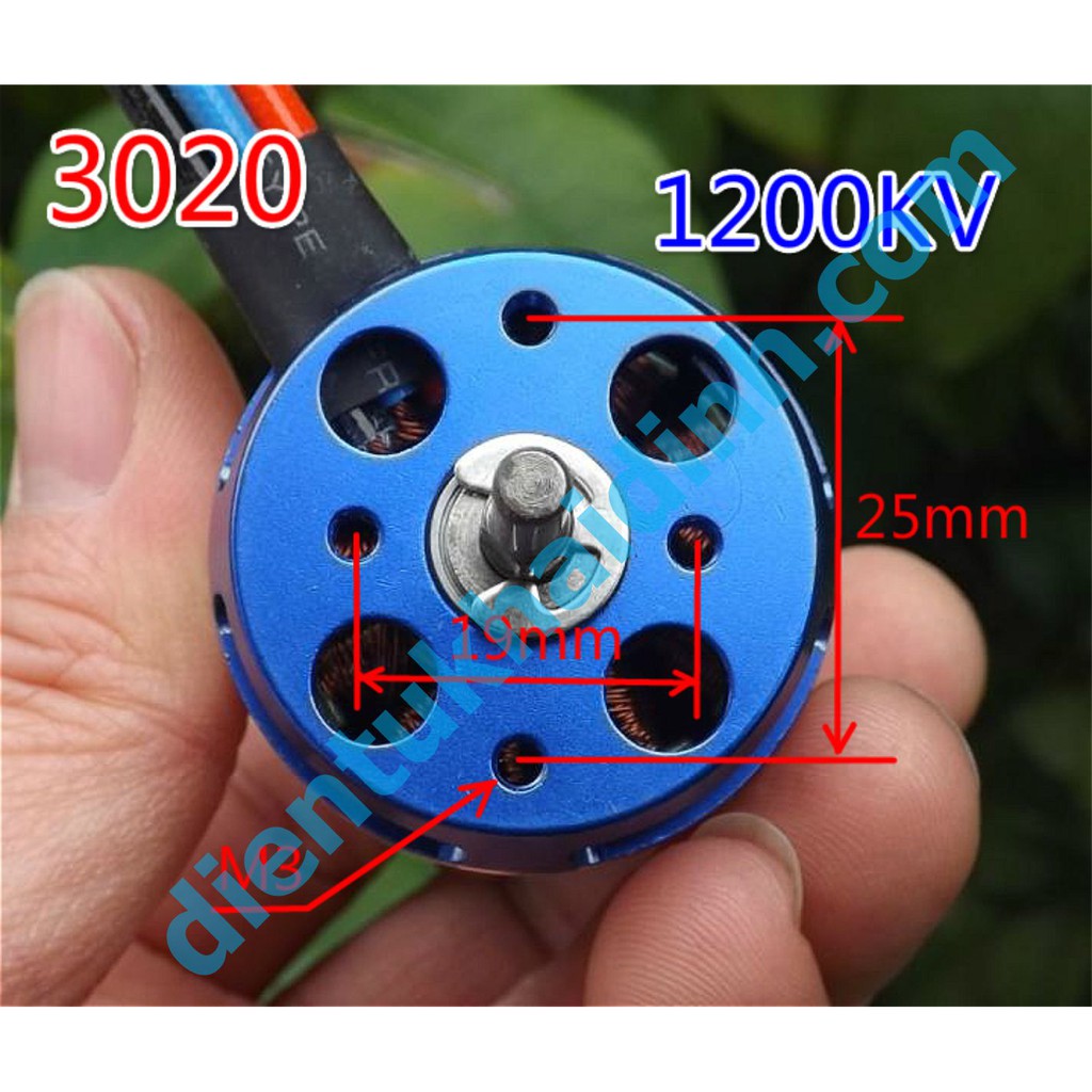 [Mã ELMS05 giảm 5% đơn 300k]ĐỘNG CƠ BRUSHLESS KHÔNG CHỔI THAN UAV, TRỰC THĂNG…E-SKY 3020 1200KV kde4565