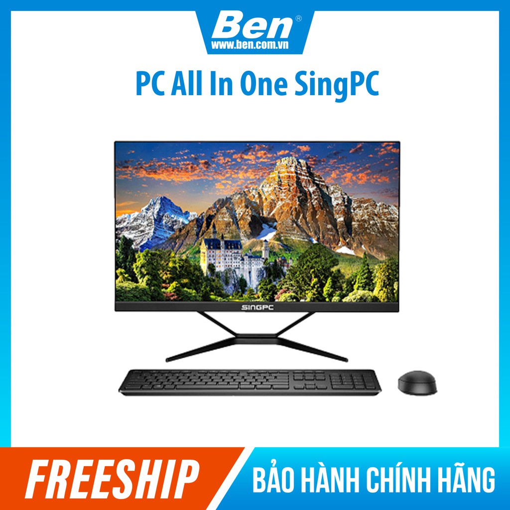 Máy tính  All In One SingPC (M24I7994)/ Intel Core i7-9700 Processor (3GHz, 12MB)/ Ram 16GB DDR4/ SSD 480GB/ Intel UHD