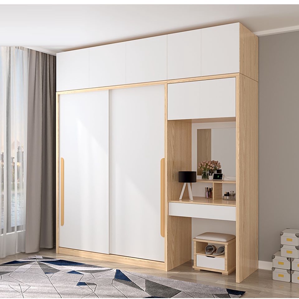 Tủ quần áo thông minh kèm bàn trang điểm