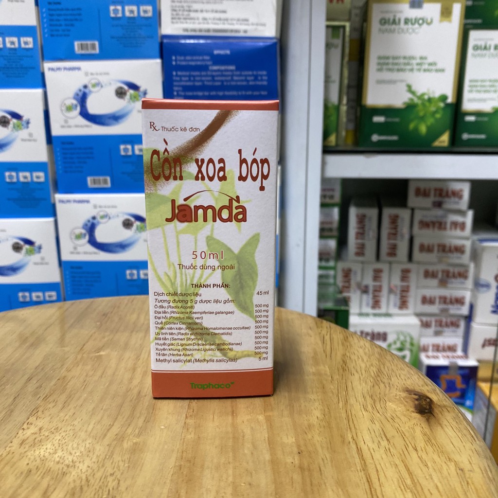 CỒN XOA BÓP JAMDA 50ml